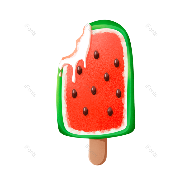 西瓜图片,卡通元素,夏天PNG,免抠素材